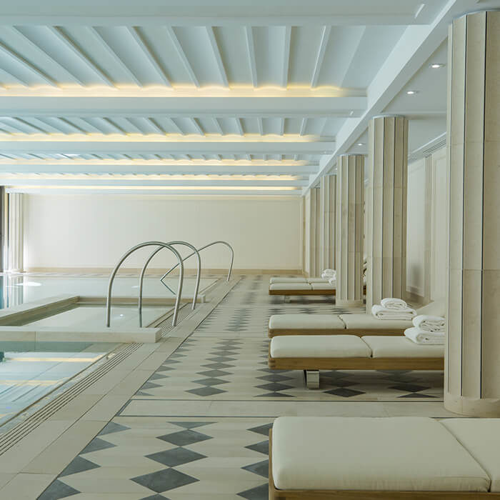 Le SPA de Villa Maïa Hôtel 5 étoiles de luxe à Lyon