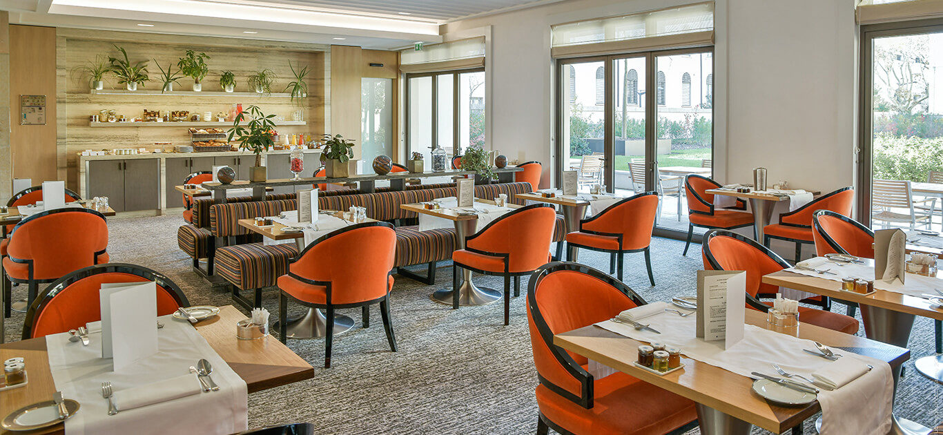 Le restaurant de Villa Maïa Hôtel 5 étoiles de luxe à Lyon